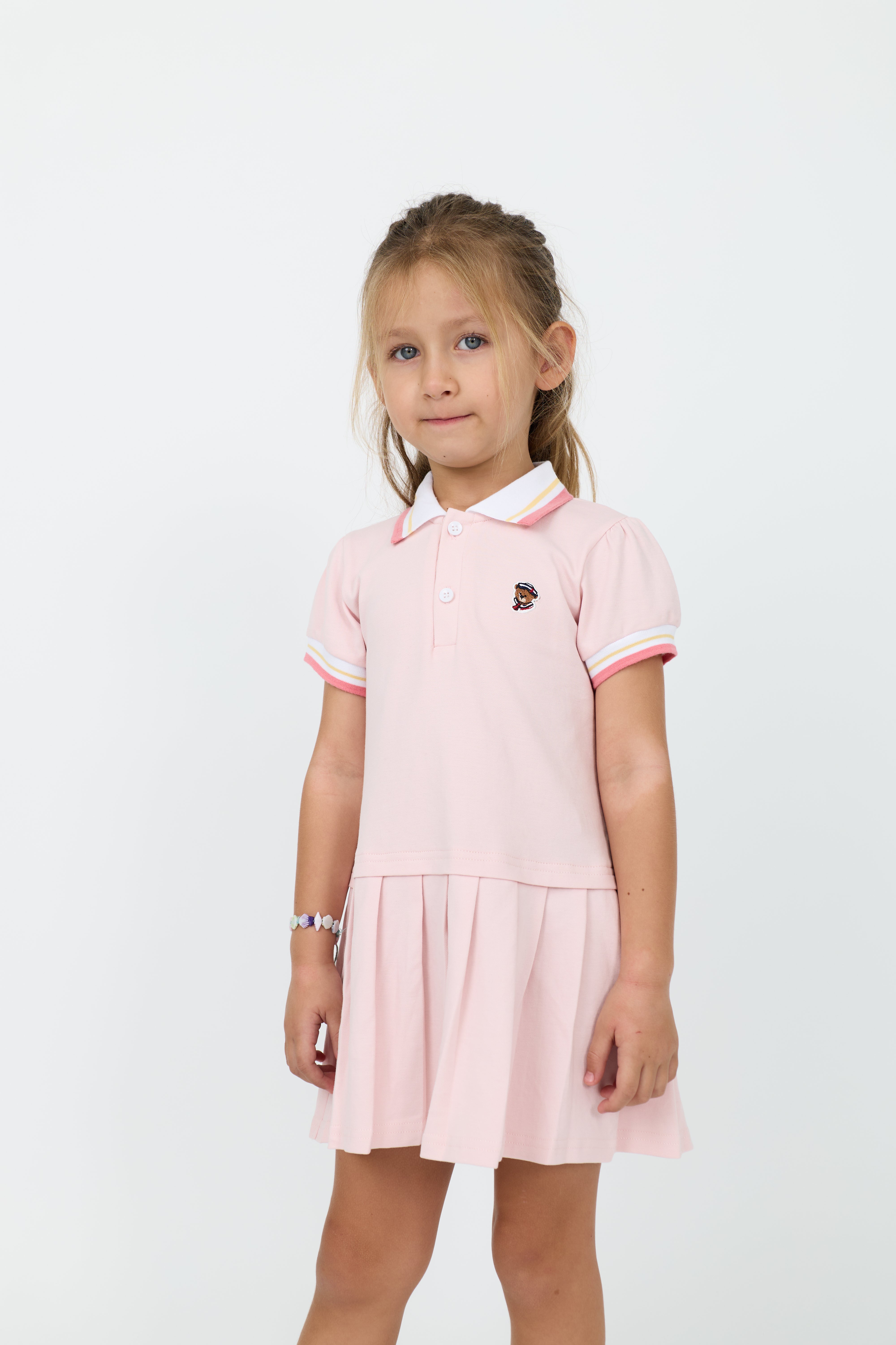 فستان بناتي قطن