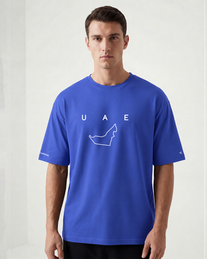 تيشيرت رجالي واسع فخر الإمارات