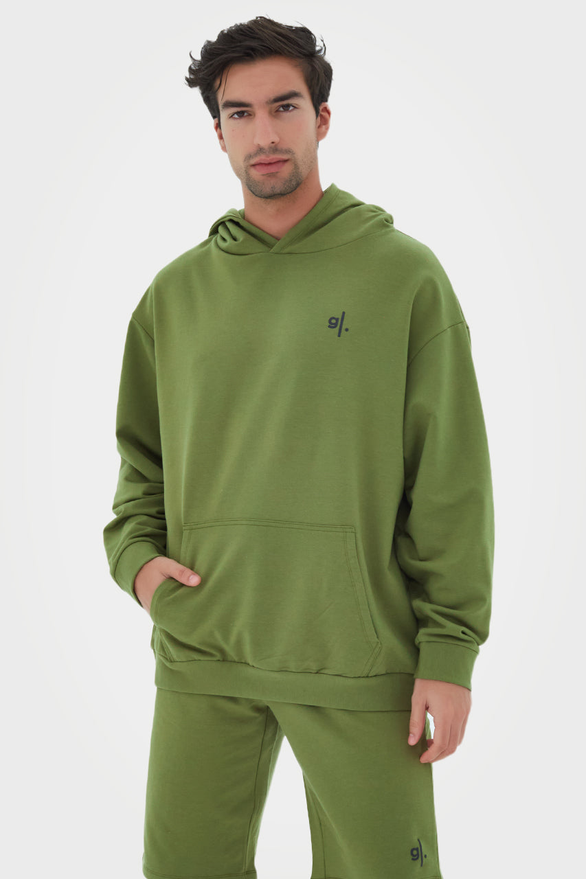 Organic Bamboo Men Oversized Hoodie
