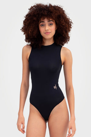 Organic Bamboo Women's Sleeveless Crewneck Bodysuit
