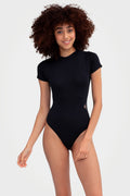 Organic Bamboo Women's Short Sleeve Crewneck Bodysuit
