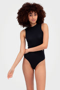 Organic Bamboo Women's Sleeveless Crewneck Bodysuit