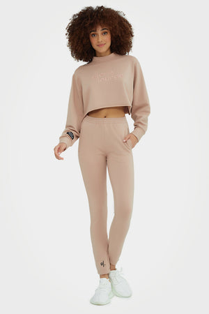 بنطال جوجرز نسائي بقصة ضيقة لكل الأجسام من الخيزران العضوي