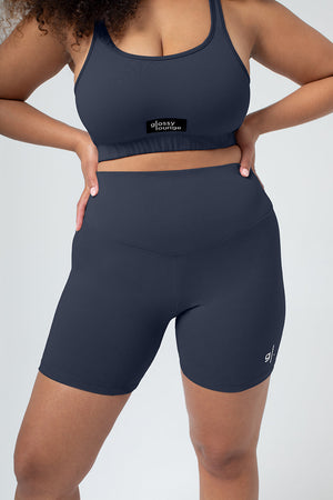 شورت ليقنز نسائي مستدام بخصر عالي يناسب كل الأجسام