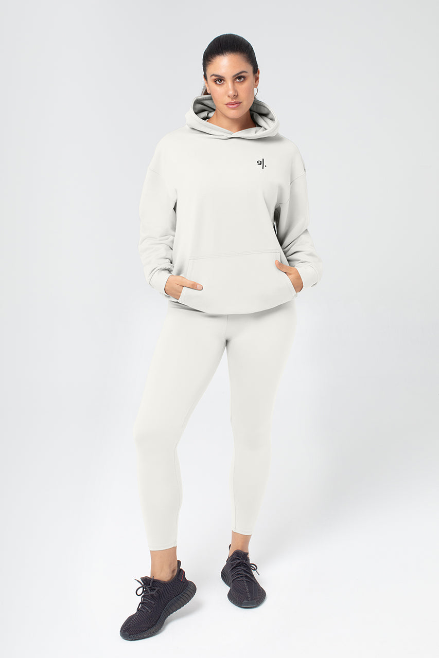 هودي نسائي بقصة واسعة من الخيزران العضوي