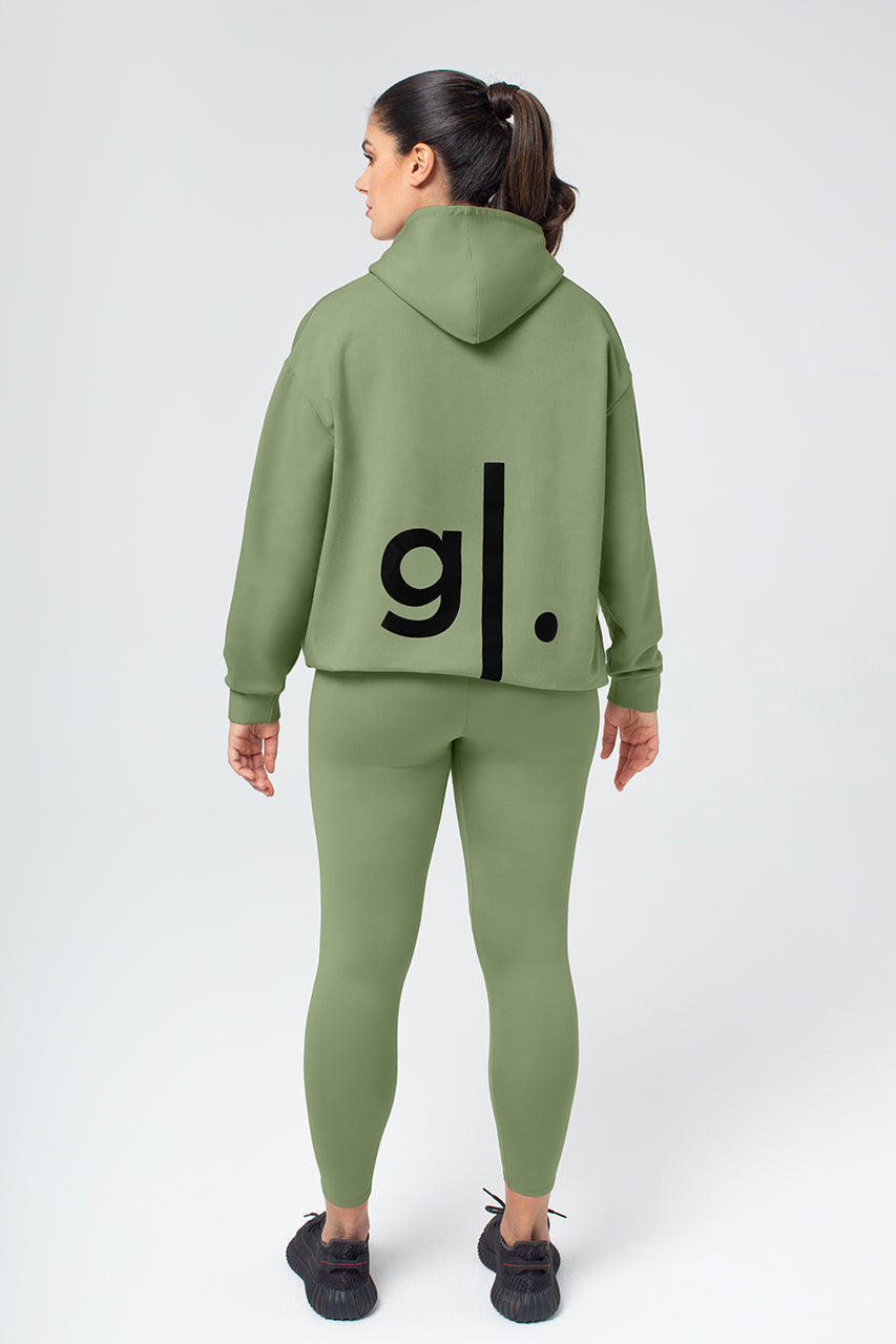 هودي نسائي بقصة واسعة من الخيزران العضوي