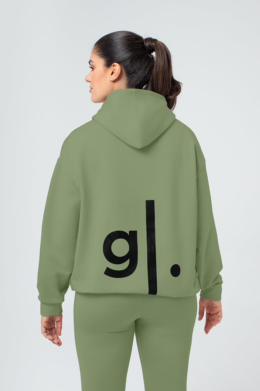 هودي نسائي بقصة واسعة من الخيزران العضوي