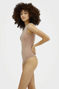 Organic Bamboo Women's Sleeveless Crewneck Bodysuit