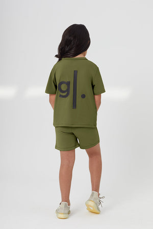 تيشيرت بقصة عادية مستدام للفتيات