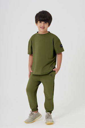 تيشيرت بقصة واسعة مستدام للأولاد