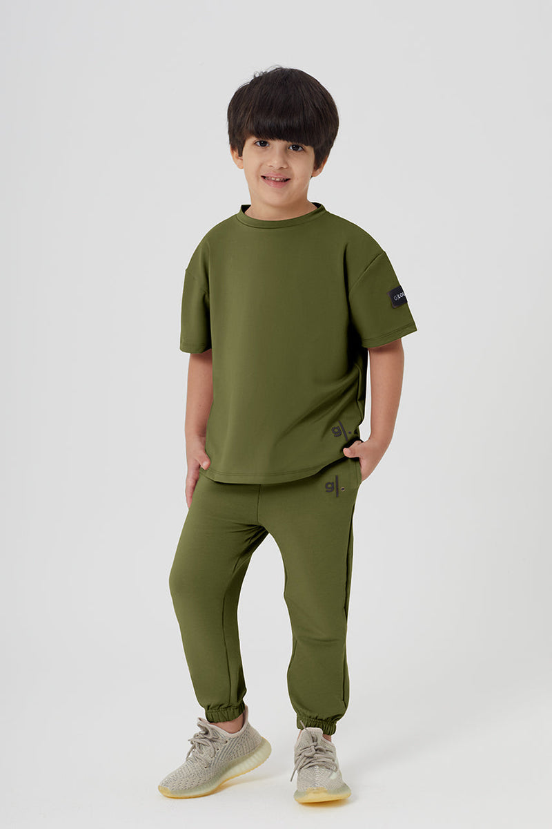 بنطال جوقرز للأولاد من الخيزران (البامبو) العضوي