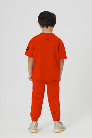 تيشيرت بقصة واسعة مستدام للأولاد