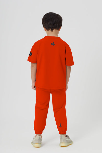 تيشيرت بقصة واسعة مستدام للأولاد