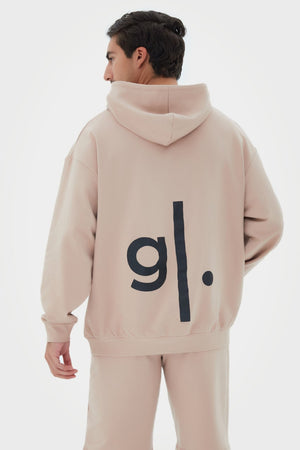 هودي رجالي بقصة واسعة من الخيزران العضوي