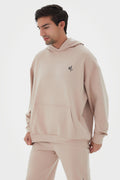 هودي رجالي بقصة واسعة من الخيزران العضوي
