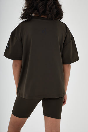 تيشيرت بقصة واسعة مستدام للفتيات