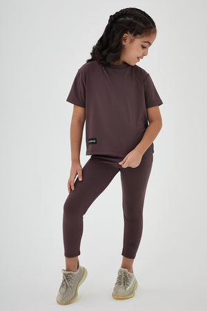 تيشيرت بقصة عادية مستدام للفتيات