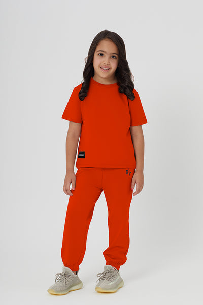 بنطال جوجرز للفتيات من الخيزران العضوي