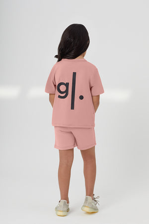 تيشيرت بقصة عادية مستدام للفتيات