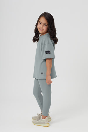 تيشيرت بقصة واسعة مستدام للفتيات